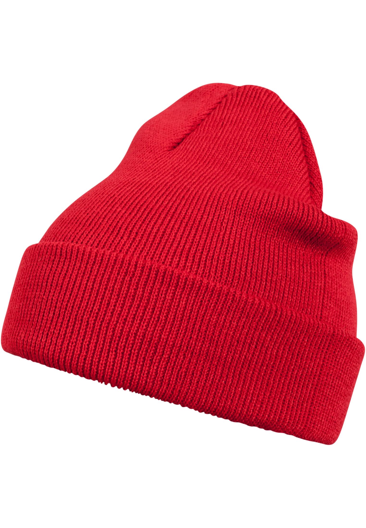 MSTRDS Beanie Basic Flap - Red