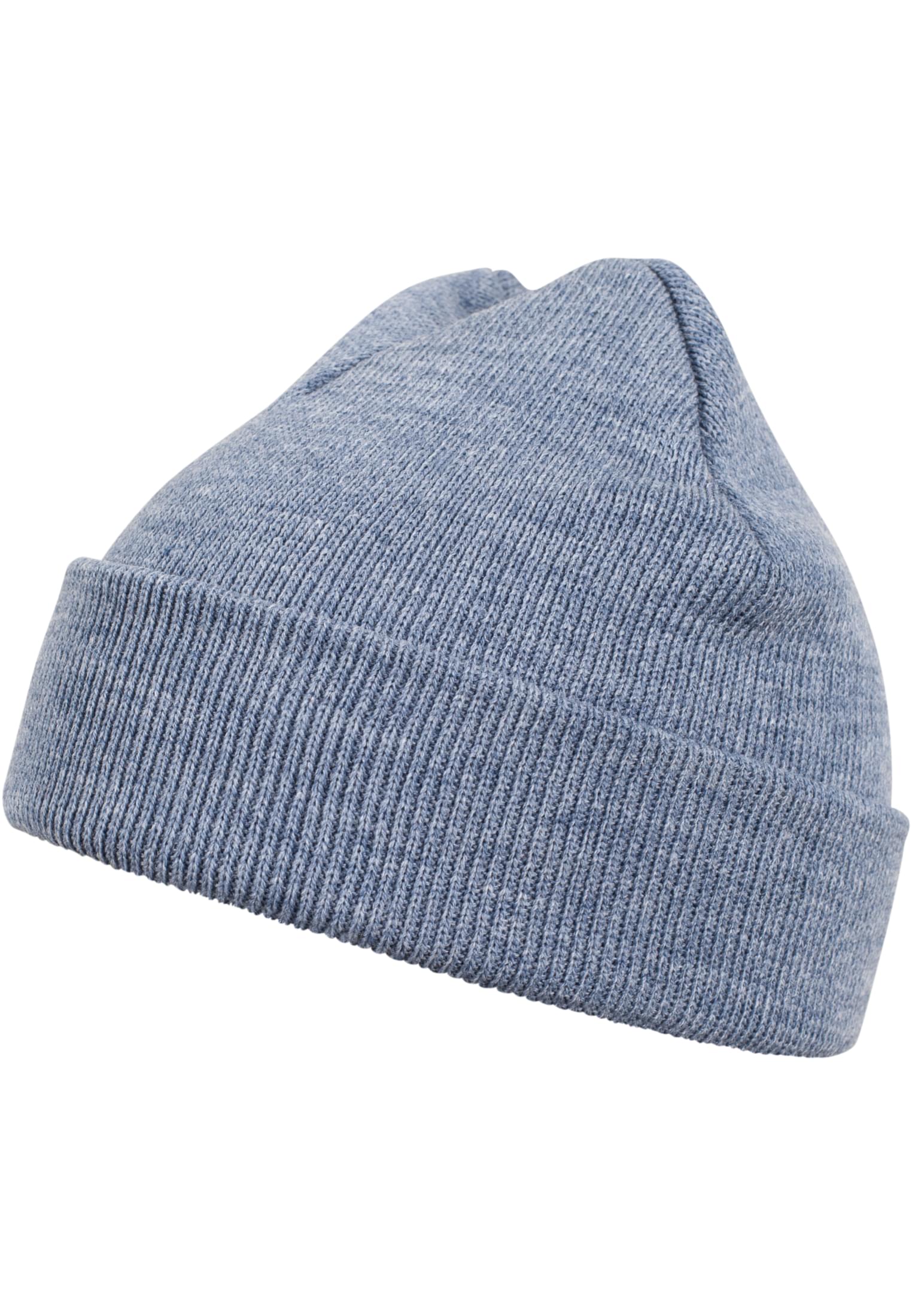 MSTRDS Beanie Basic Flap - Blue