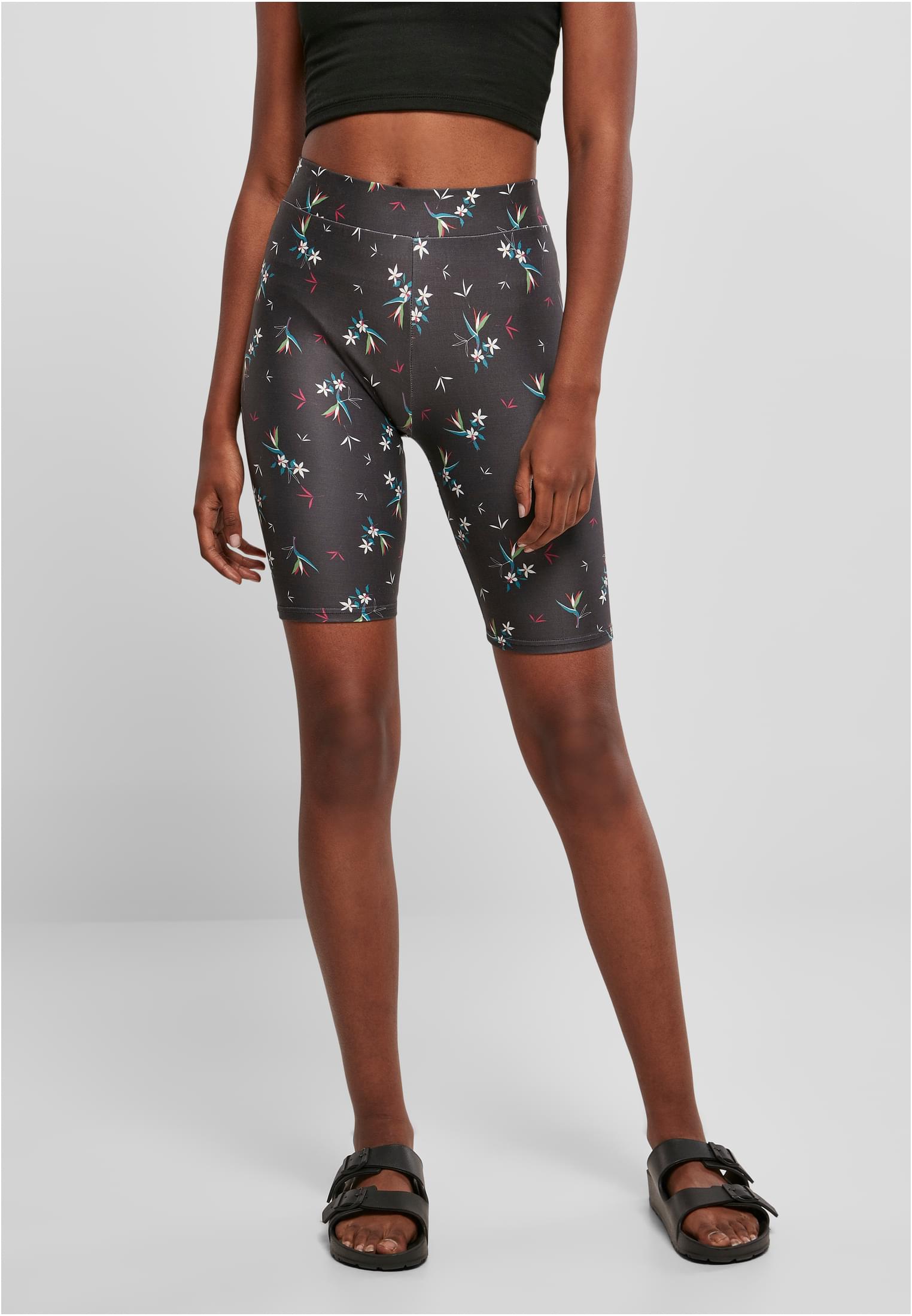 Urban Classics Ladies Soft Cycle Shorts Blackfloret
