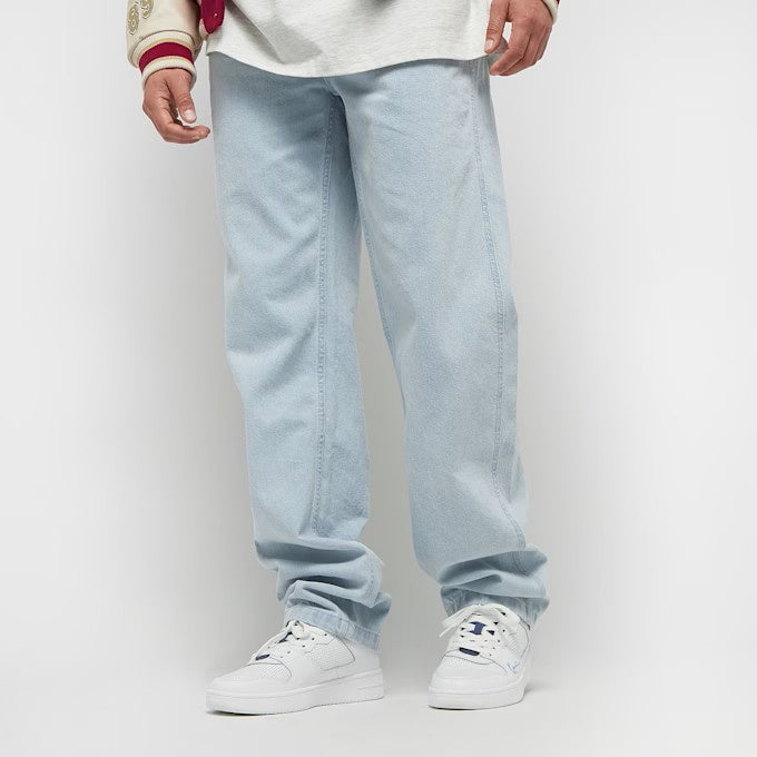 Karl Kani Small Signature Five Pocket Denim Light Blue