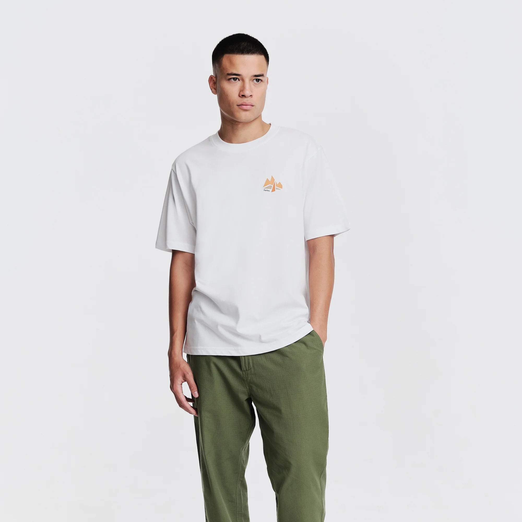 Parlez Manton Tee White