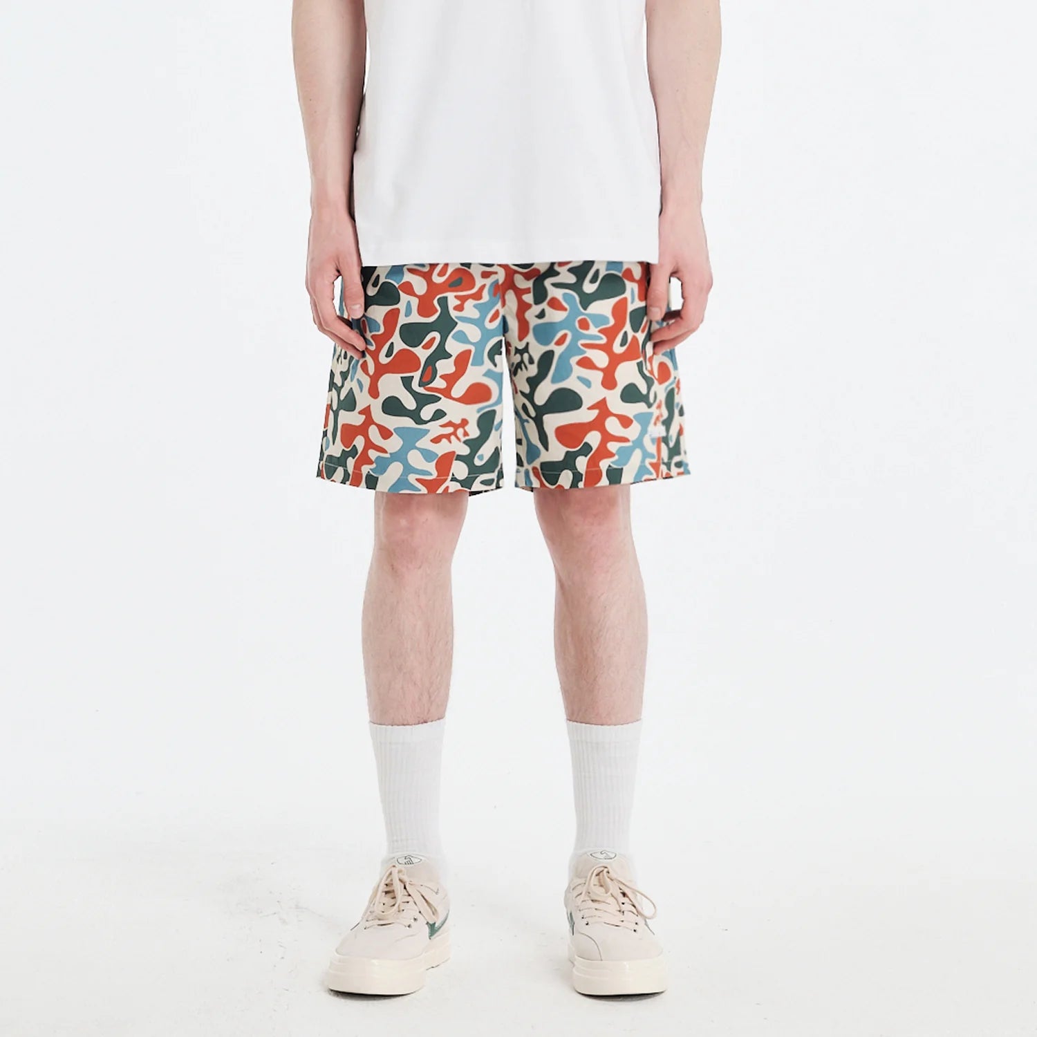 Parlez Puerto Shorts – Camo Multi