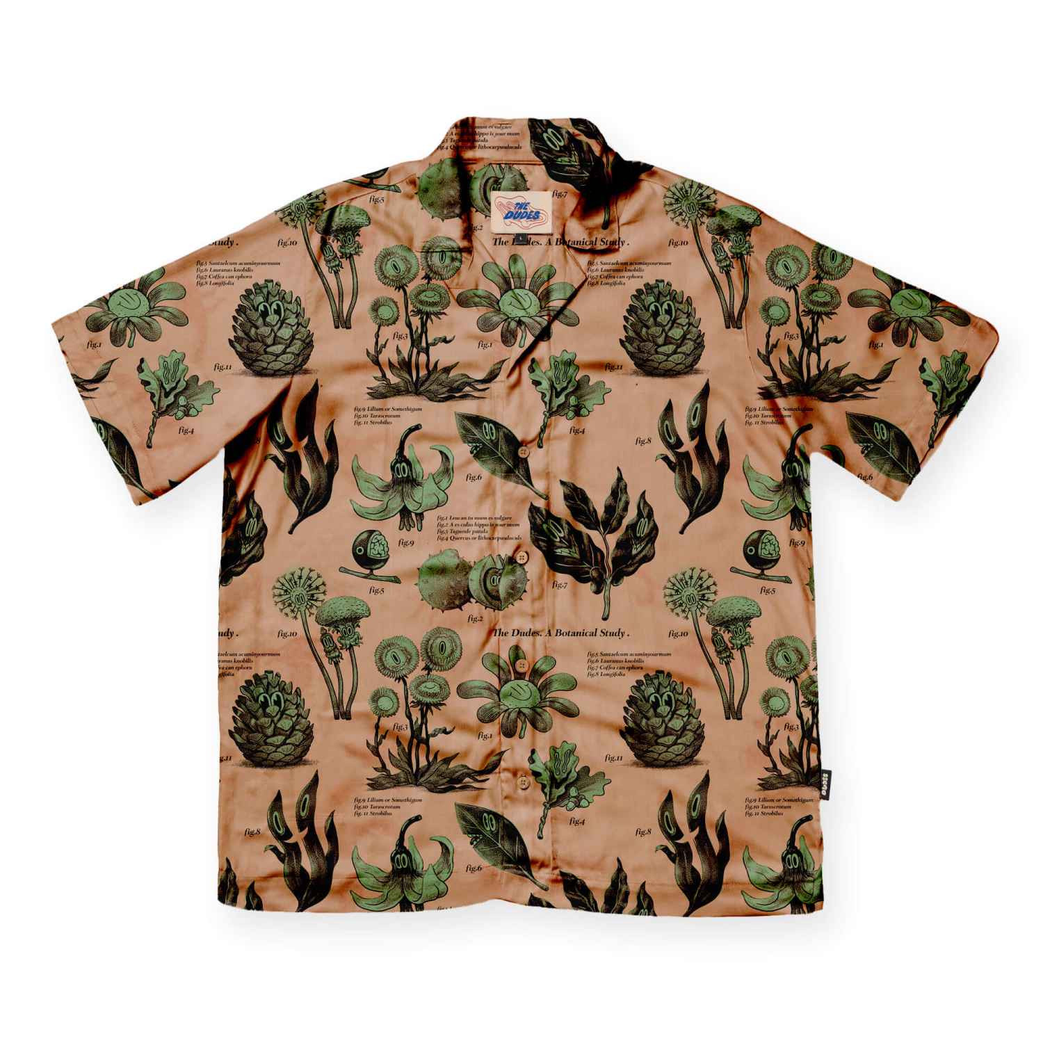 The Dudes Botanical Study Hawaiian Shirt – Multicolor