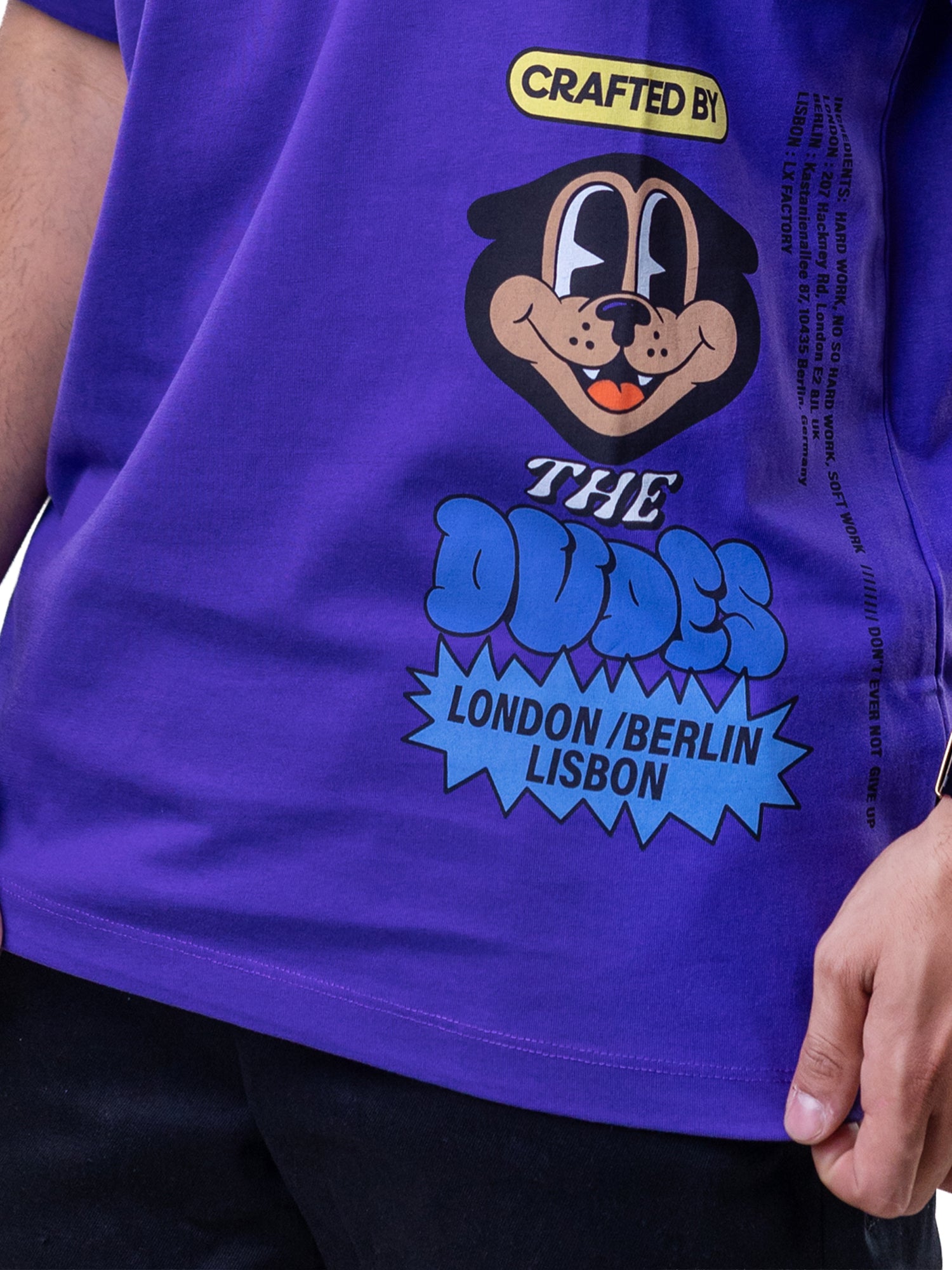 The Dudes Craftee Seasonal T-Shirt – Prism Violet