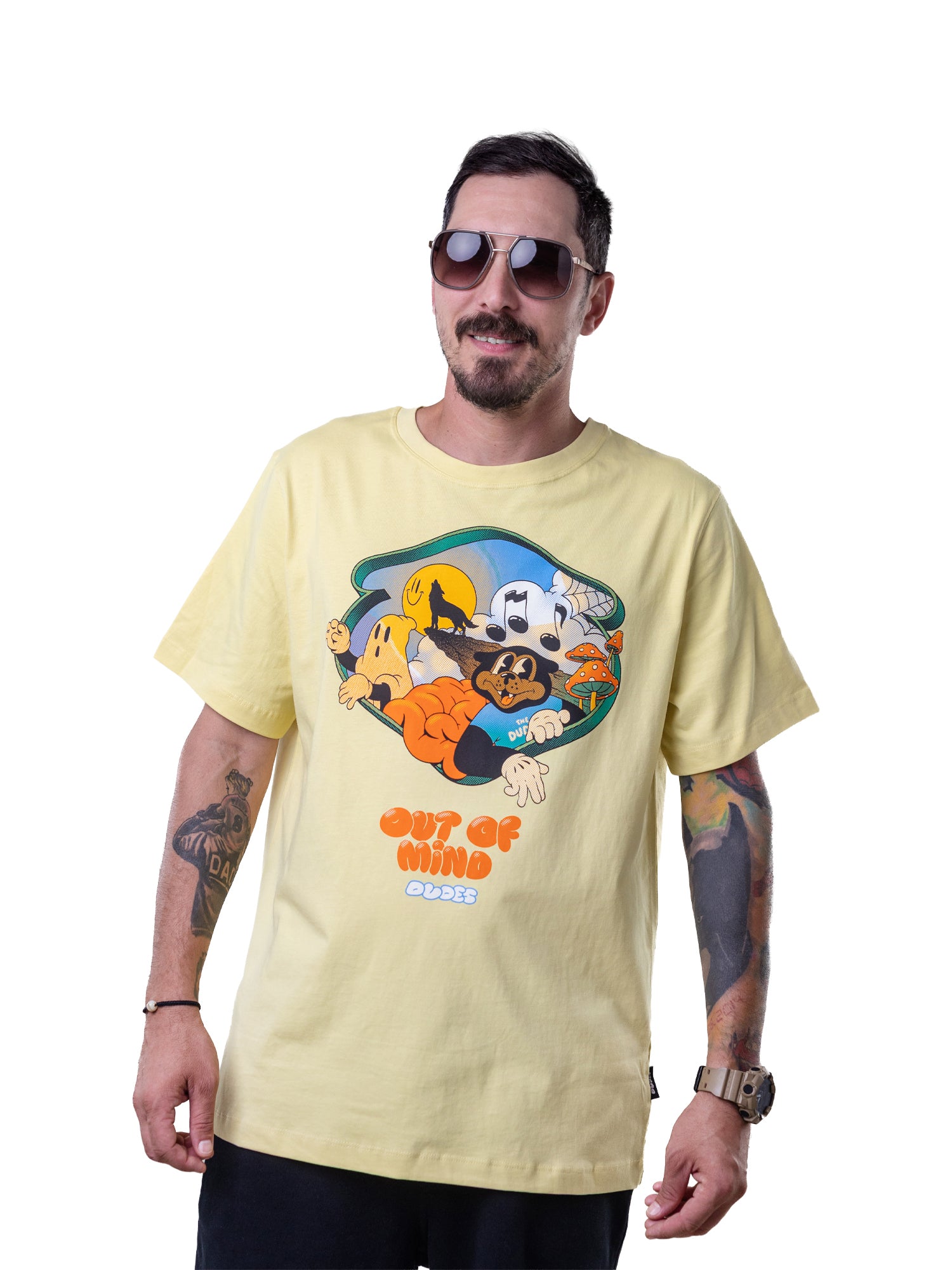The Dudes Inner World Seasonal T-Shirt – Custard