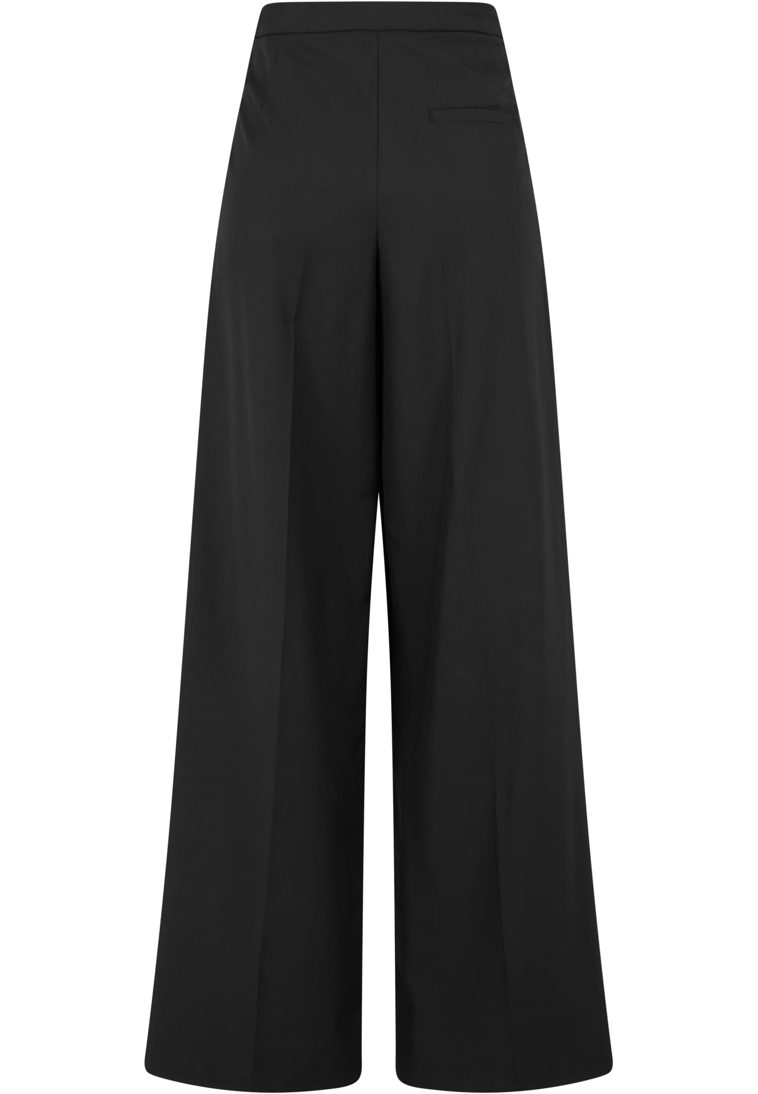 Urban Classics Ladies Wide Leg Pants - Black