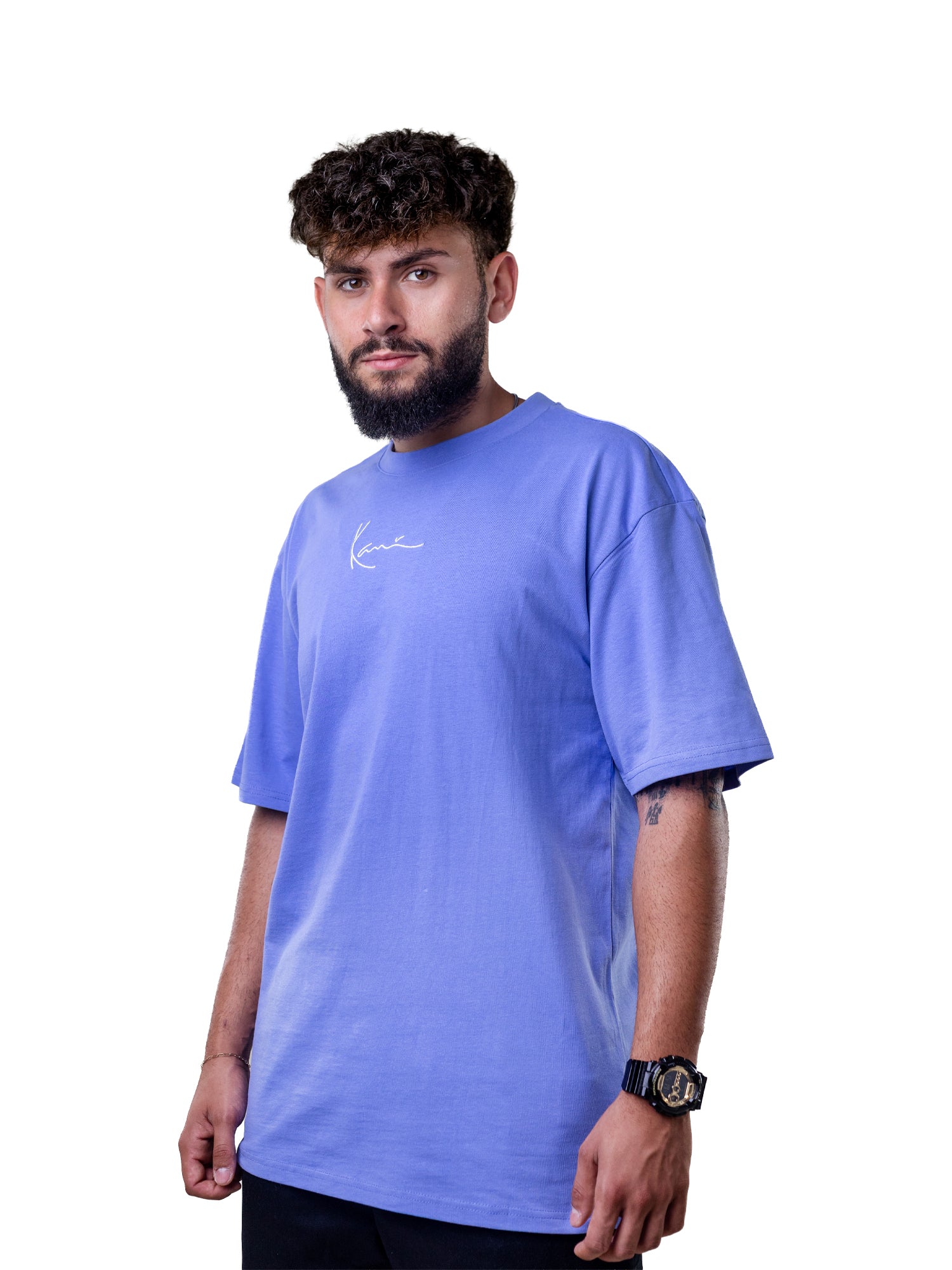 Karl Kani Small Signature Essential Tee Lilac