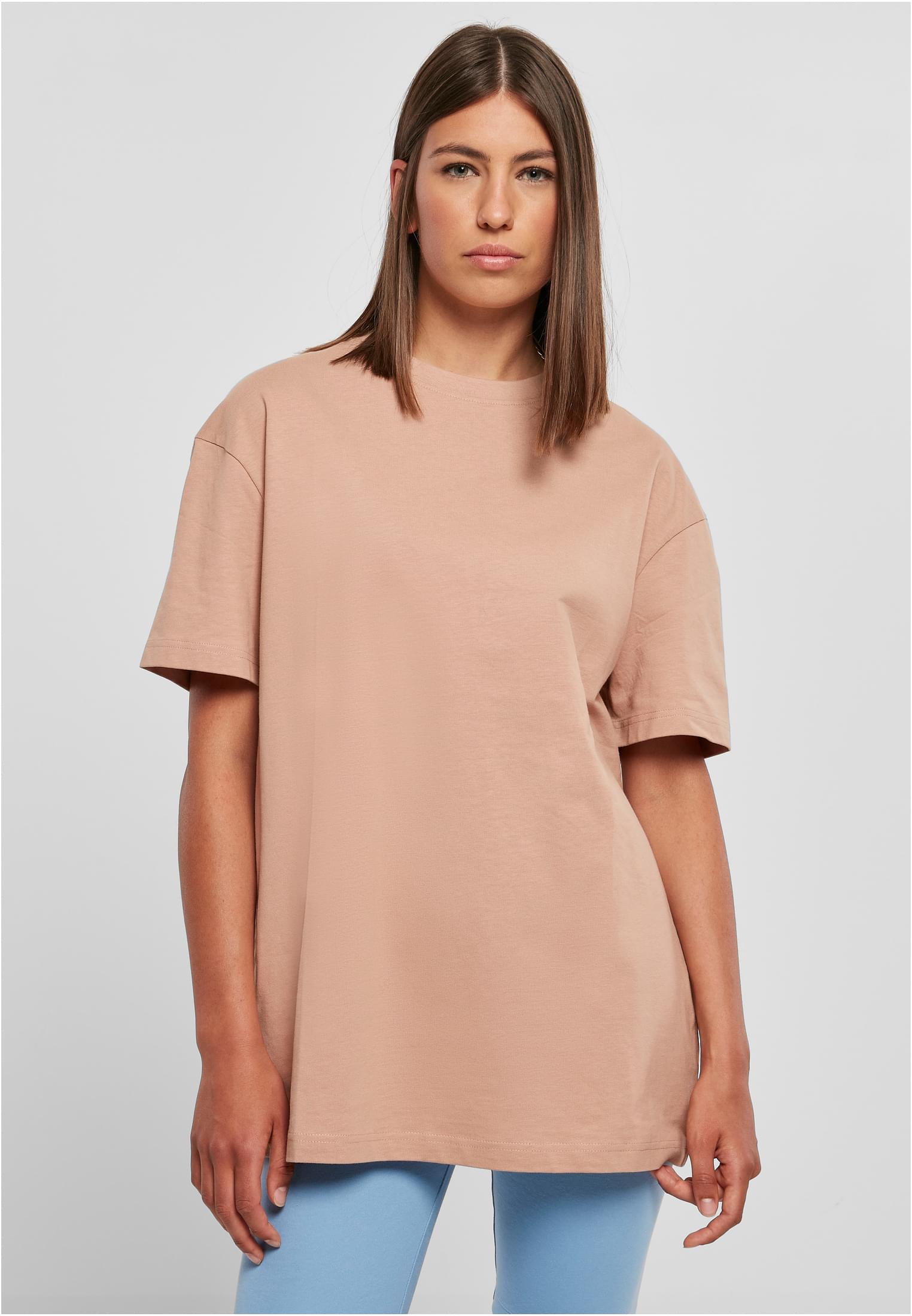 Urban Classics Ladies Oversized Boyfriend Tee - Amber