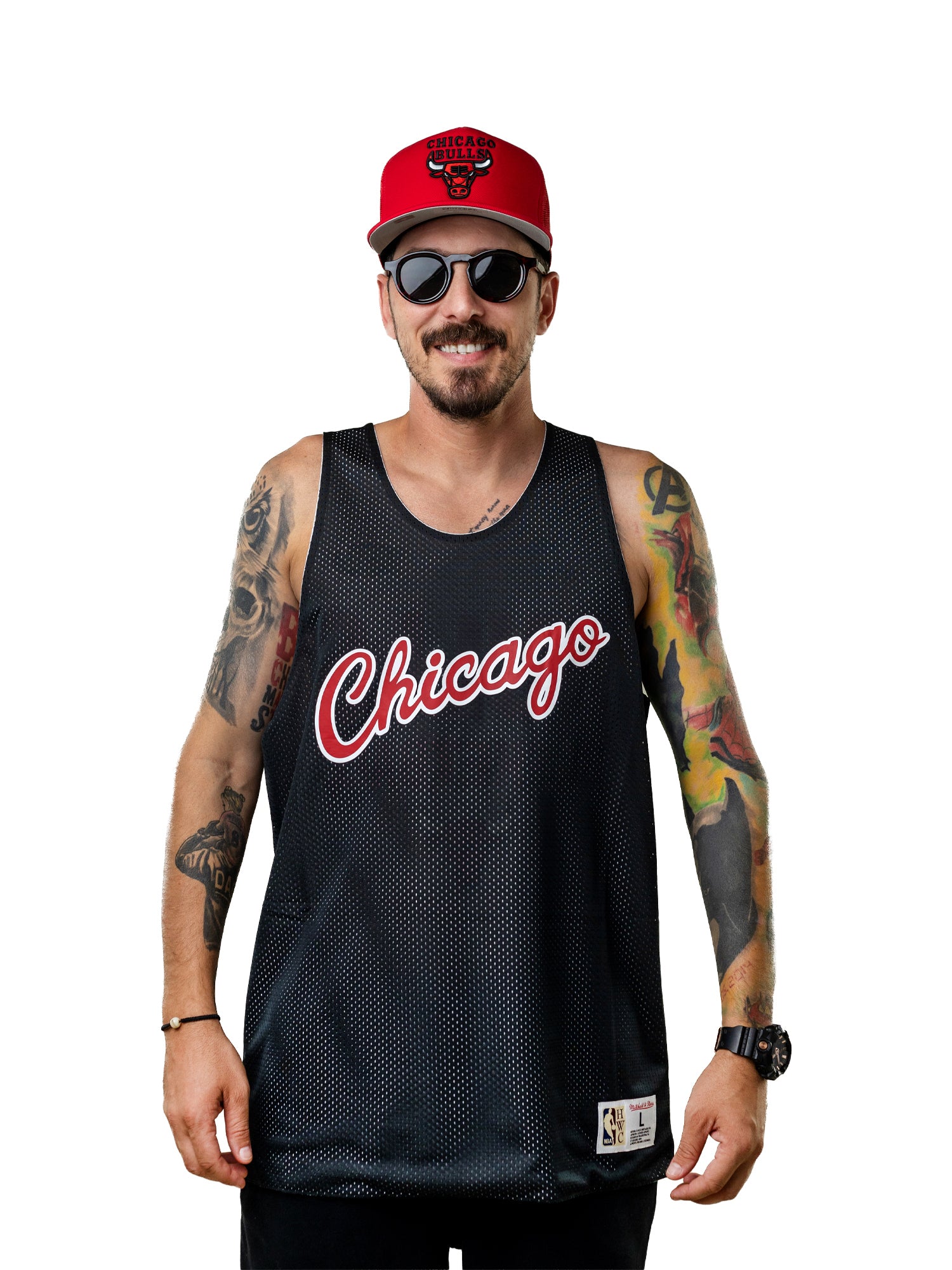 Mitchell & Ness Chicago Bulls NBA Reversible Mesh Tank