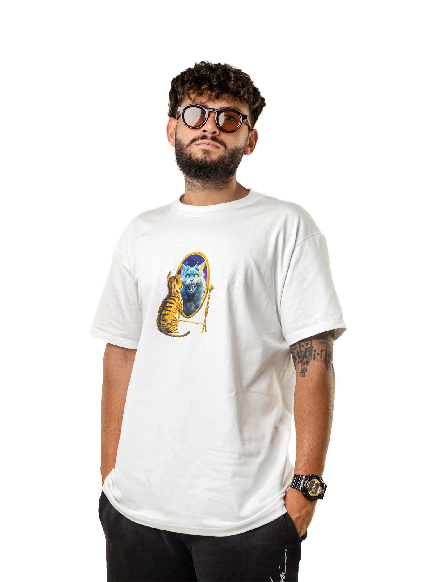 HUF Mirror Tee – White