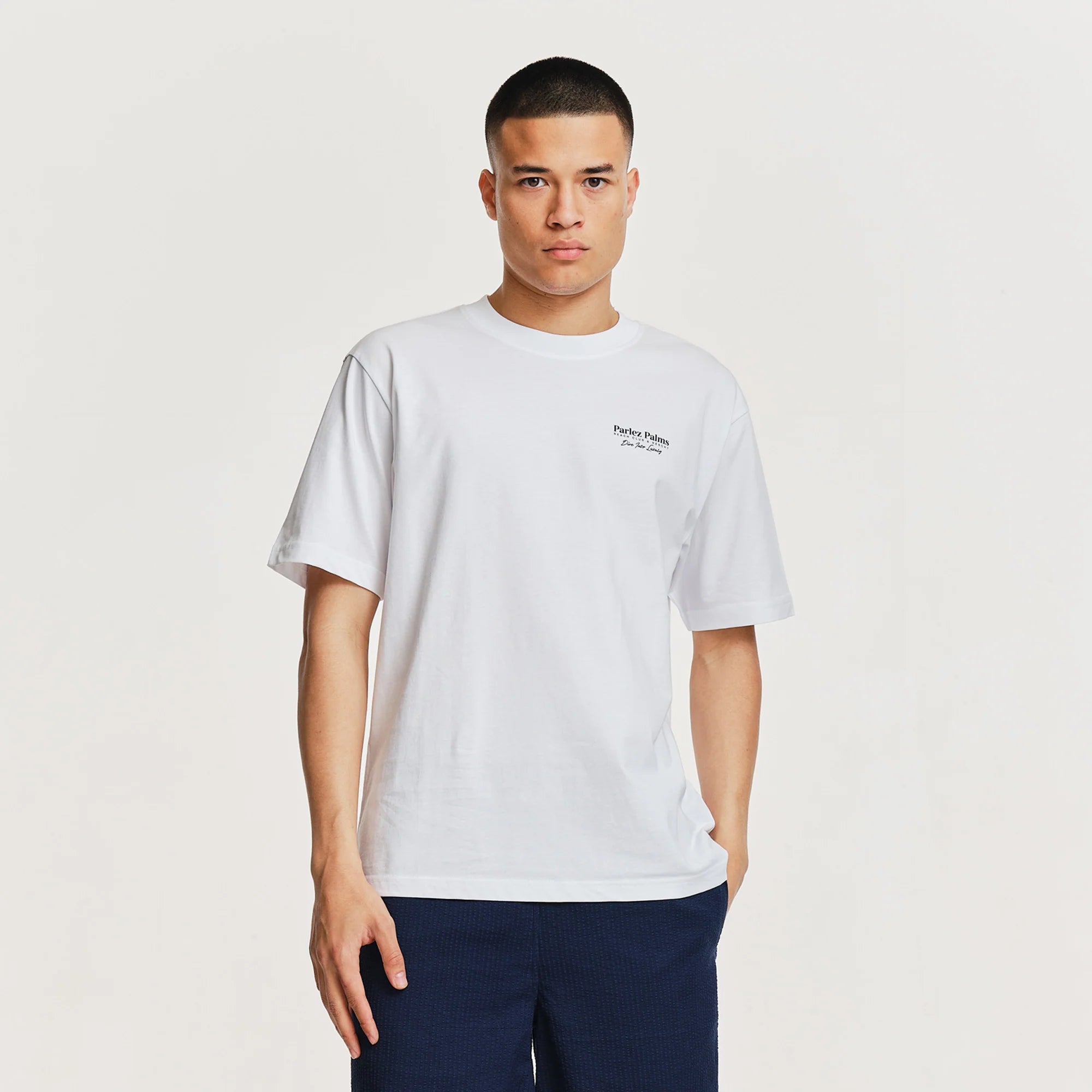 Parlez Retreat Tee - White