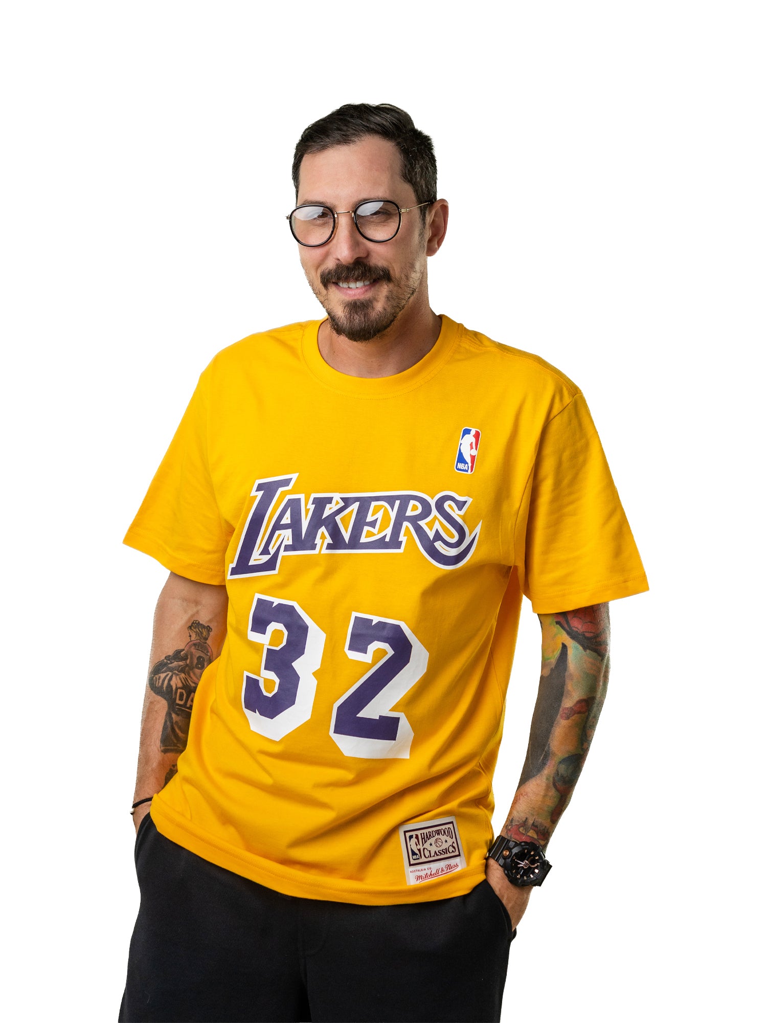 Mitchell & Ness NBA N&N Los Angeles Lakers Tee