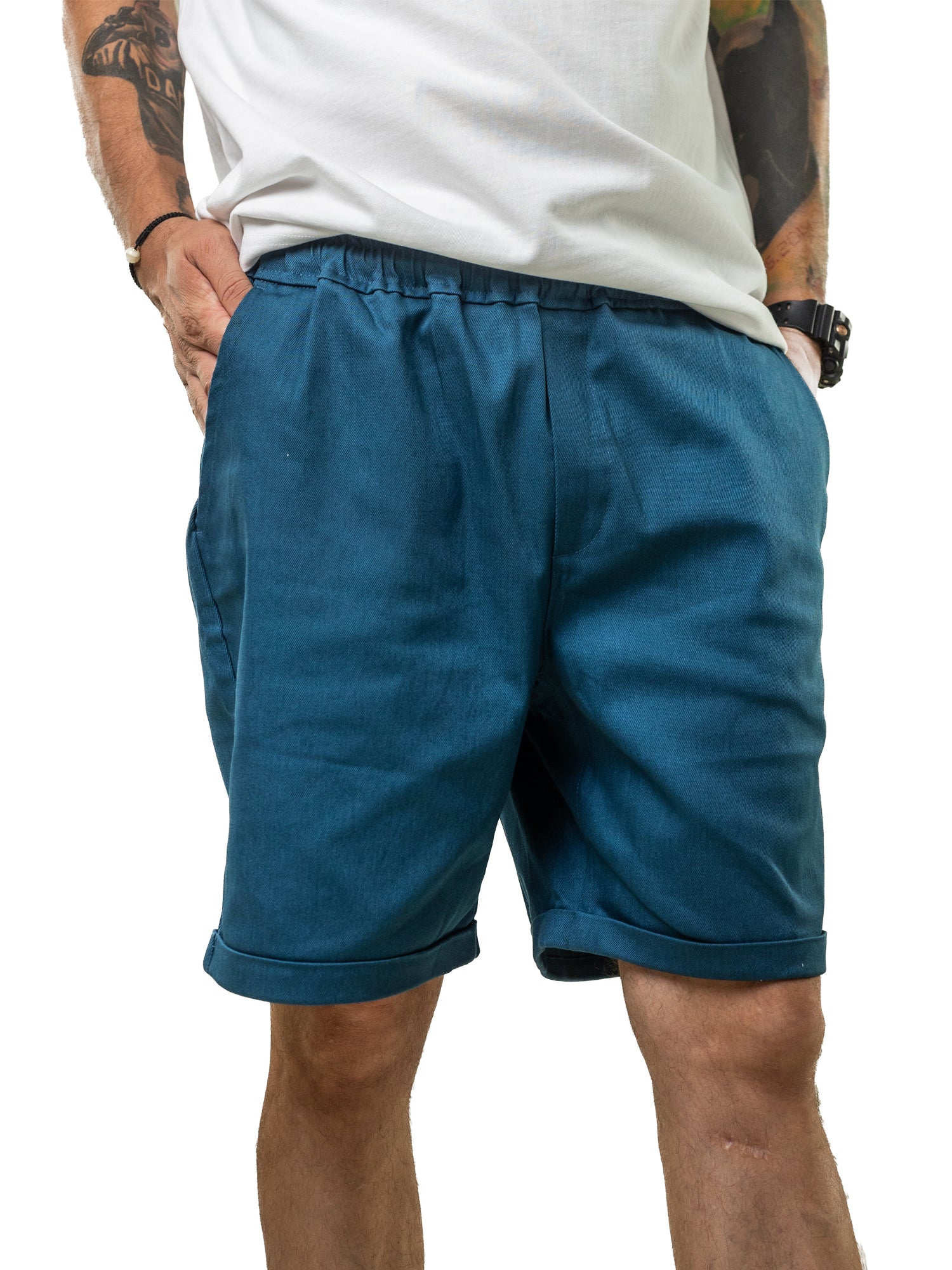 The Dudes Classic EZ Shorts – Majoilca Blue