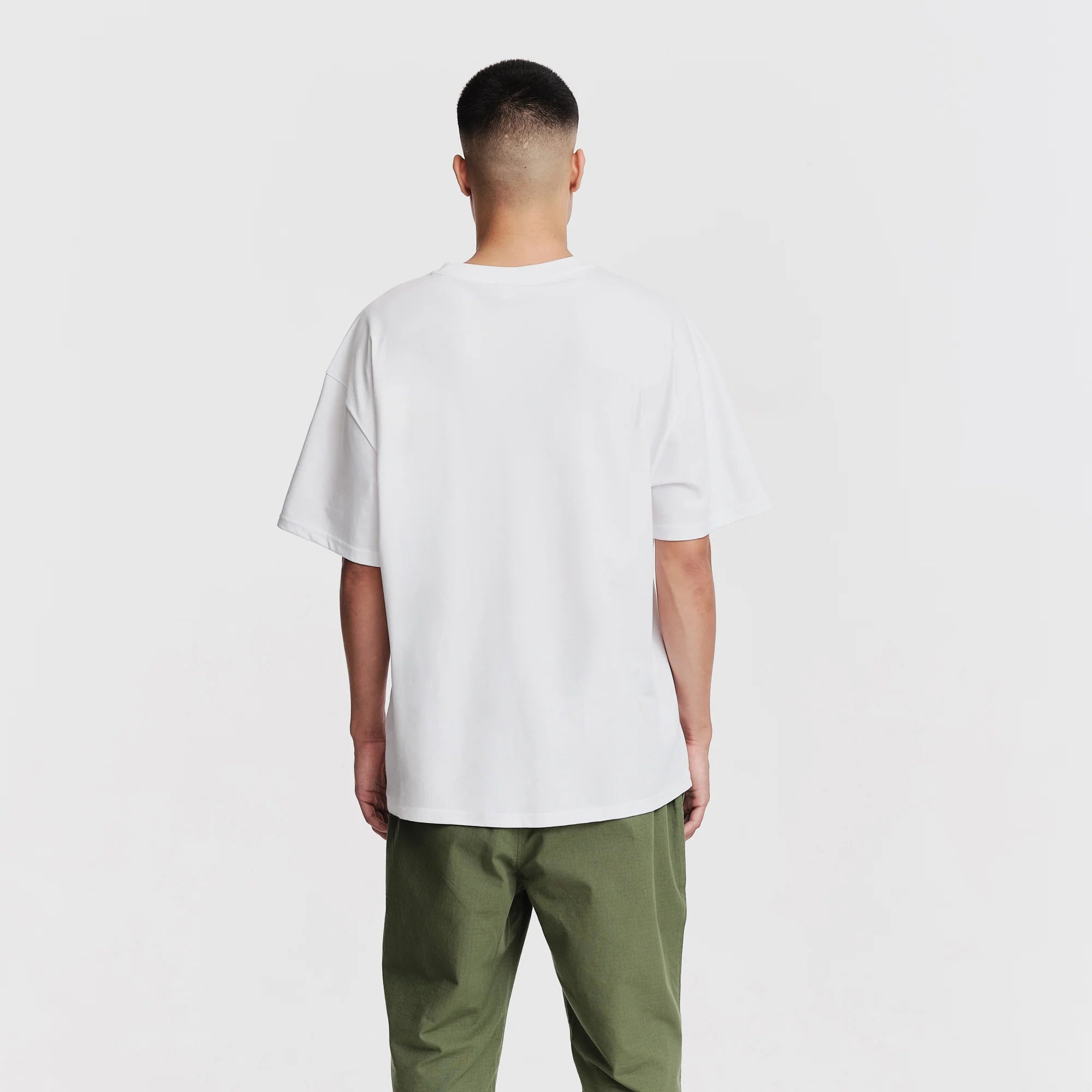 Parlez Clemente Oversized Tee White