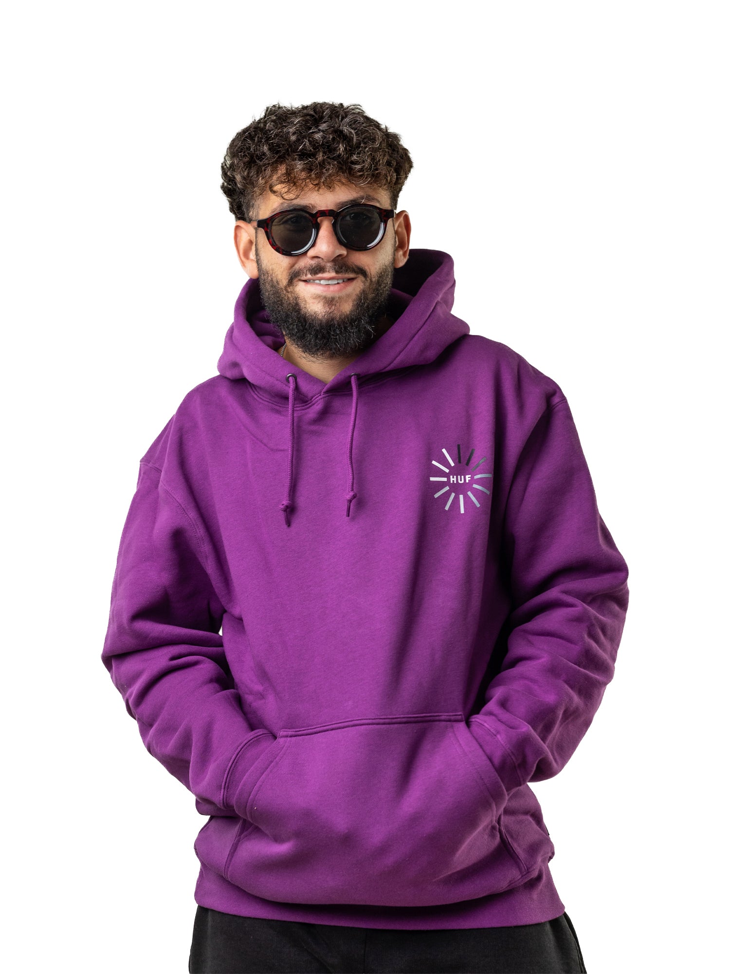 HUF Digital Domain Hoodie – Grape