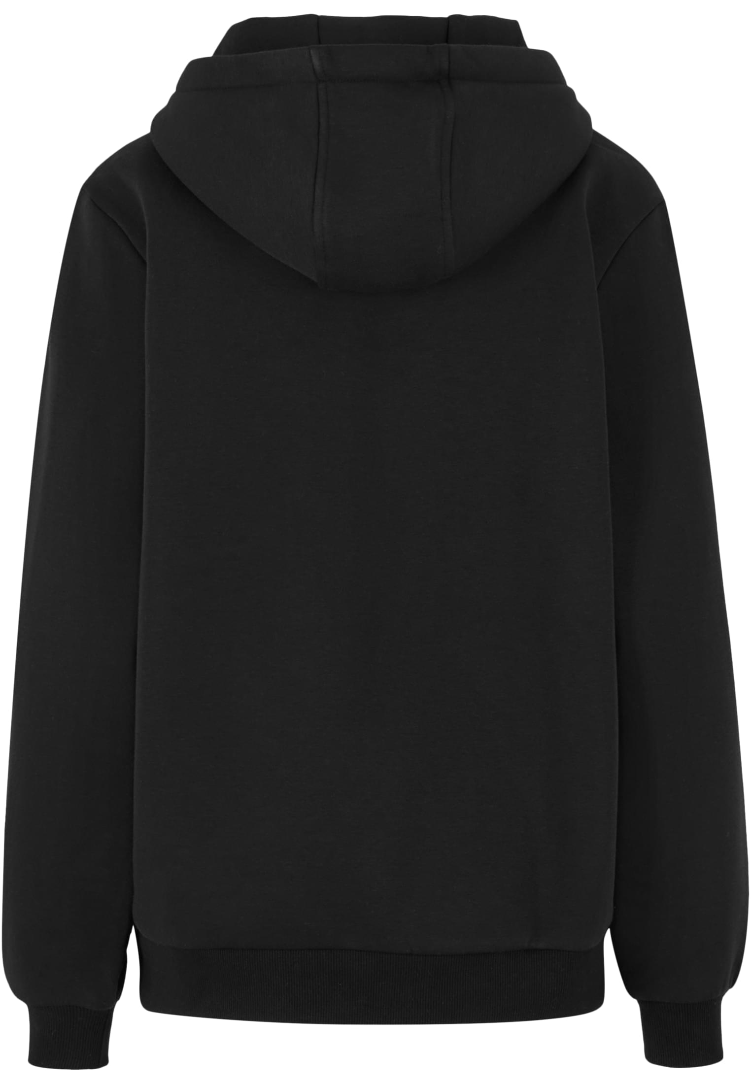 Miss Tee Ladies Queen Card Hoodie - Black