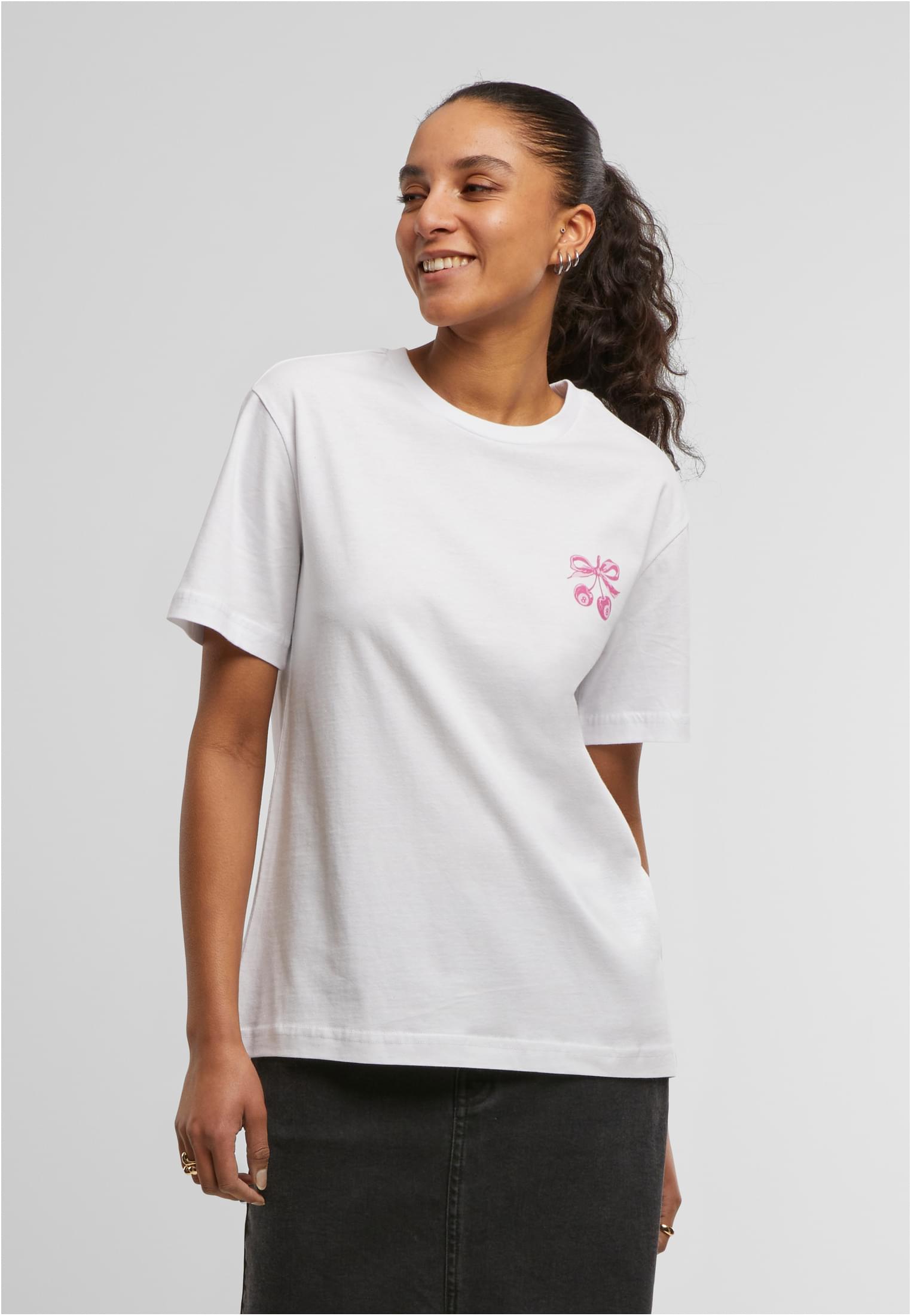 Miss Tee Lucky Girl Syndrome Tee - White
