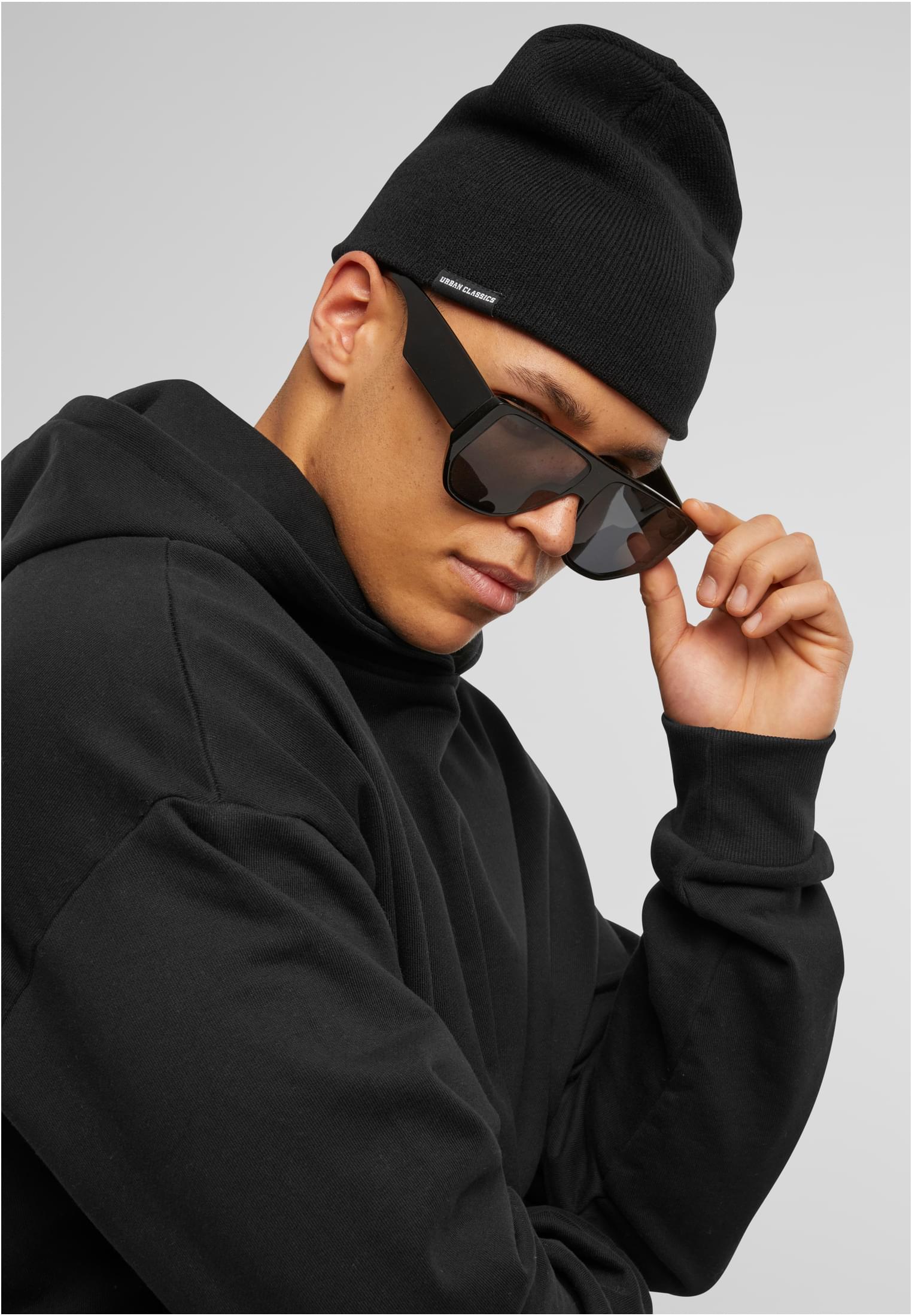 Urban Classics Basic Beanie - Black