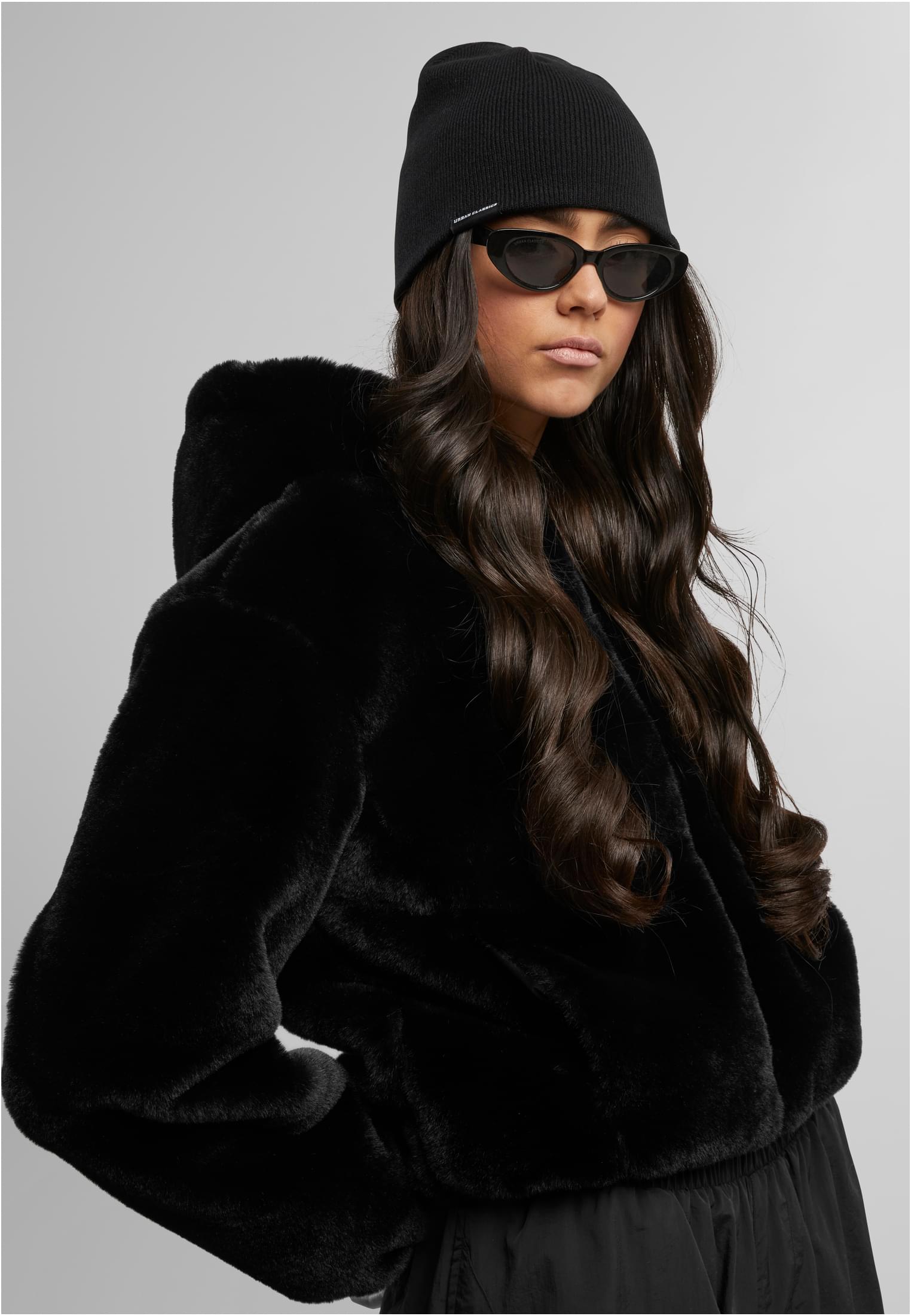 Urban Classics Basic Beanie - Black