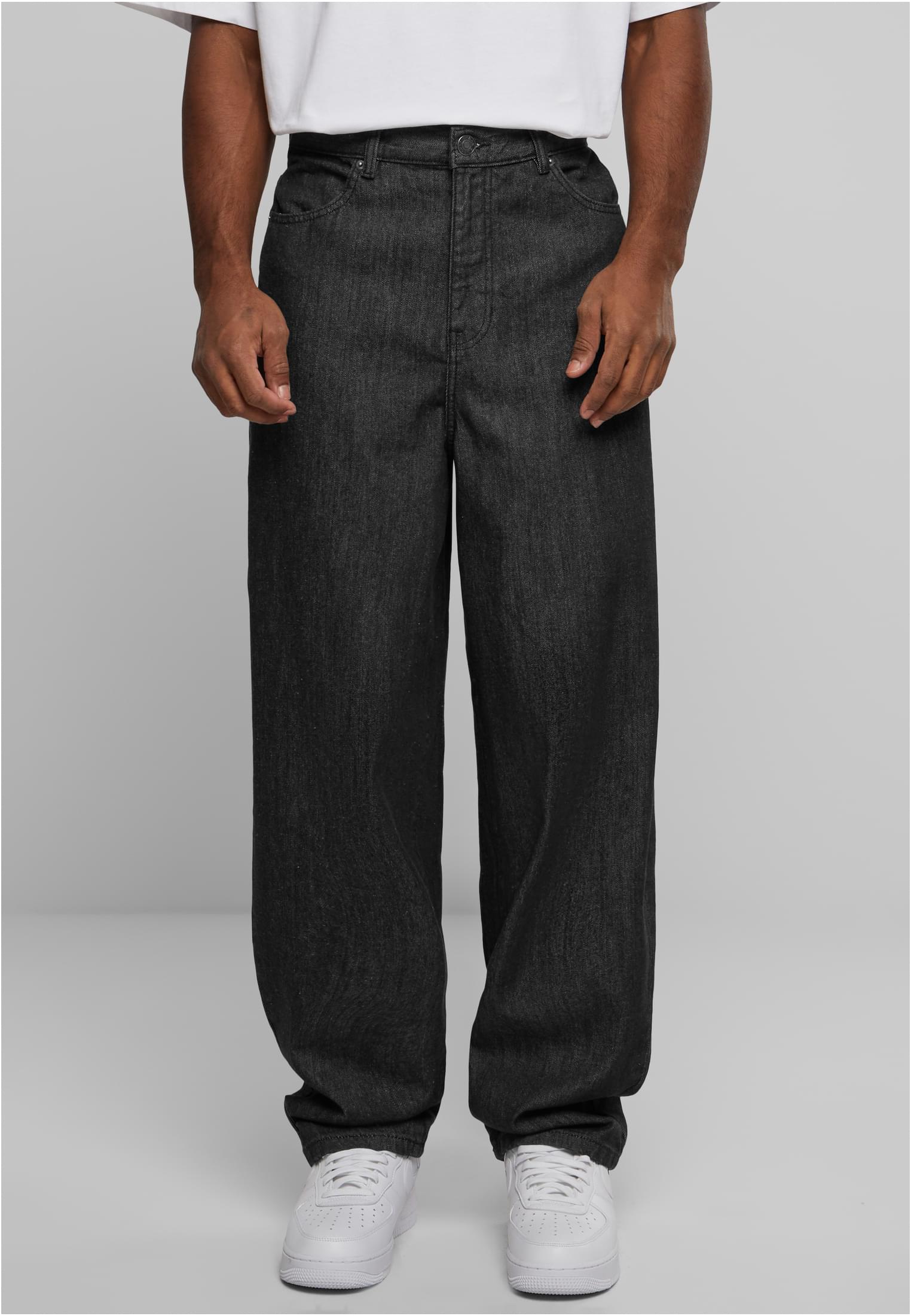 Urban Classics 90‘s Jeans - Black Acid Washed