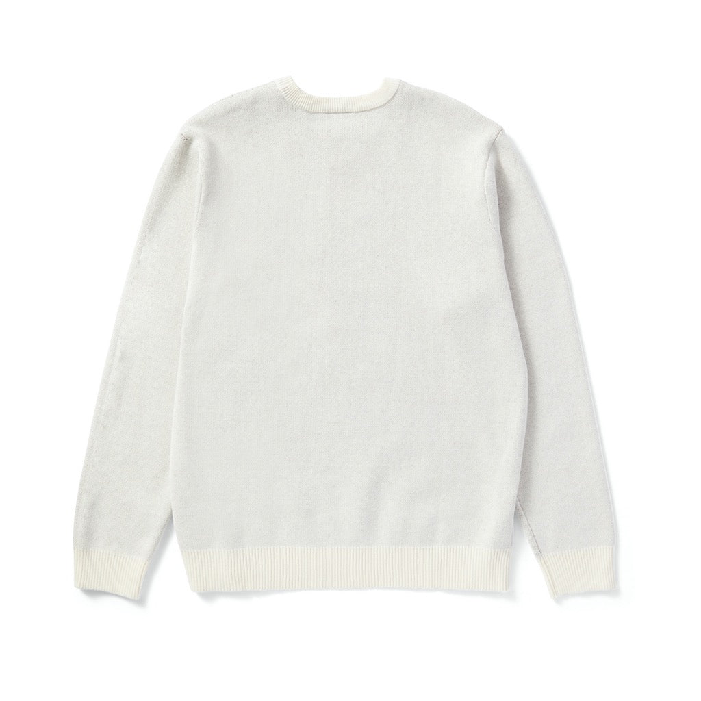 HUF Bad News Crewneck – Bone