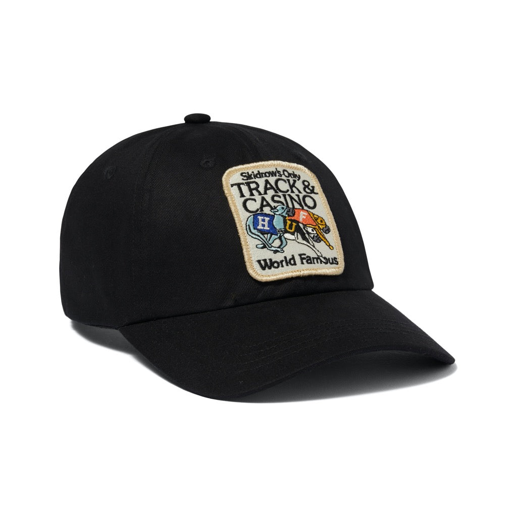 HUF Long Shot 6 Panel Hat – Black