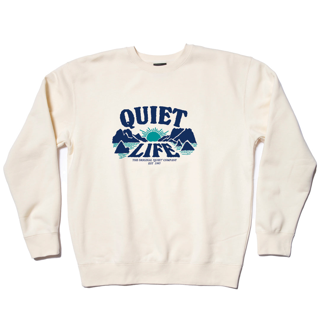 The Quiet Life Sunset Fleece Crewneck