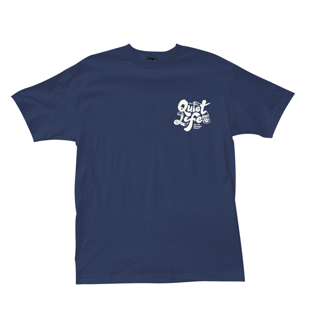 The Quiet Life Design Dept. T-Shirt - Navy