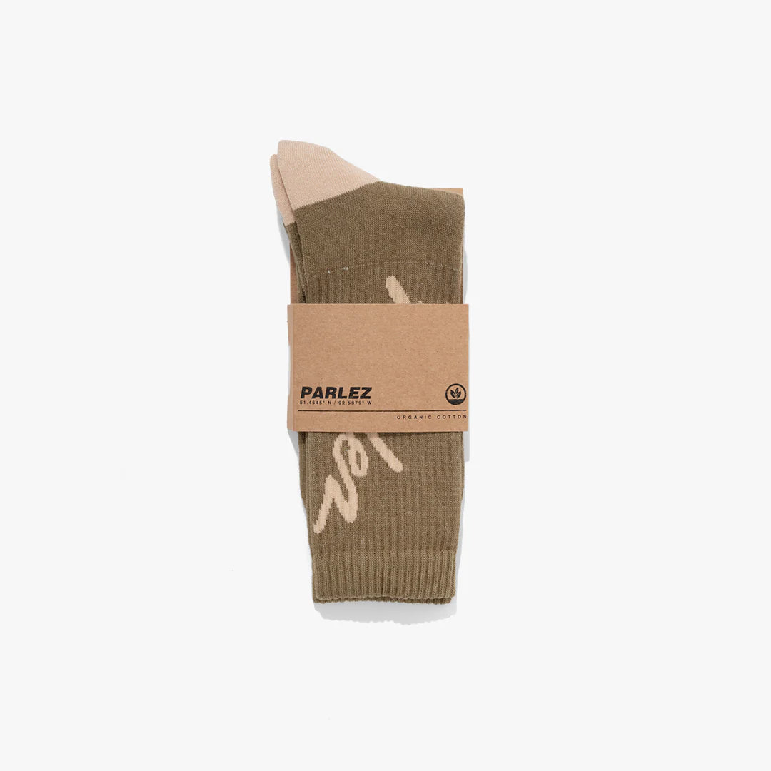 Parlez Orick Sock Olive - Green