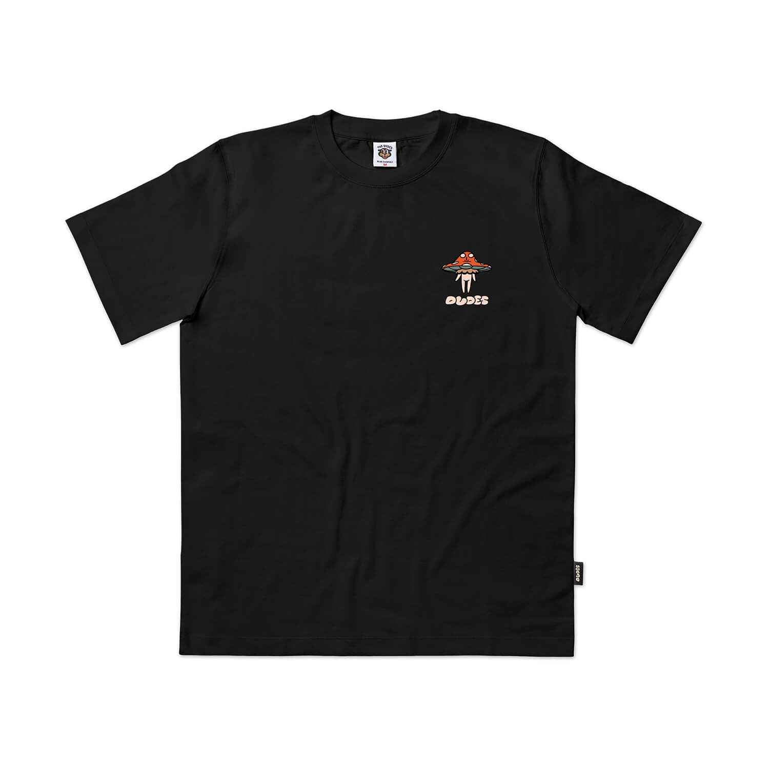 The Dudes Food For Thoughts T-Shirt Black