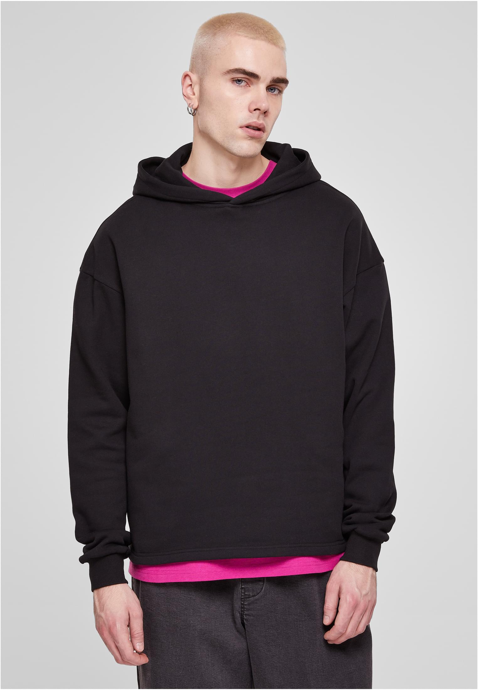 Urban Classics Organic Loose Hoody - Black